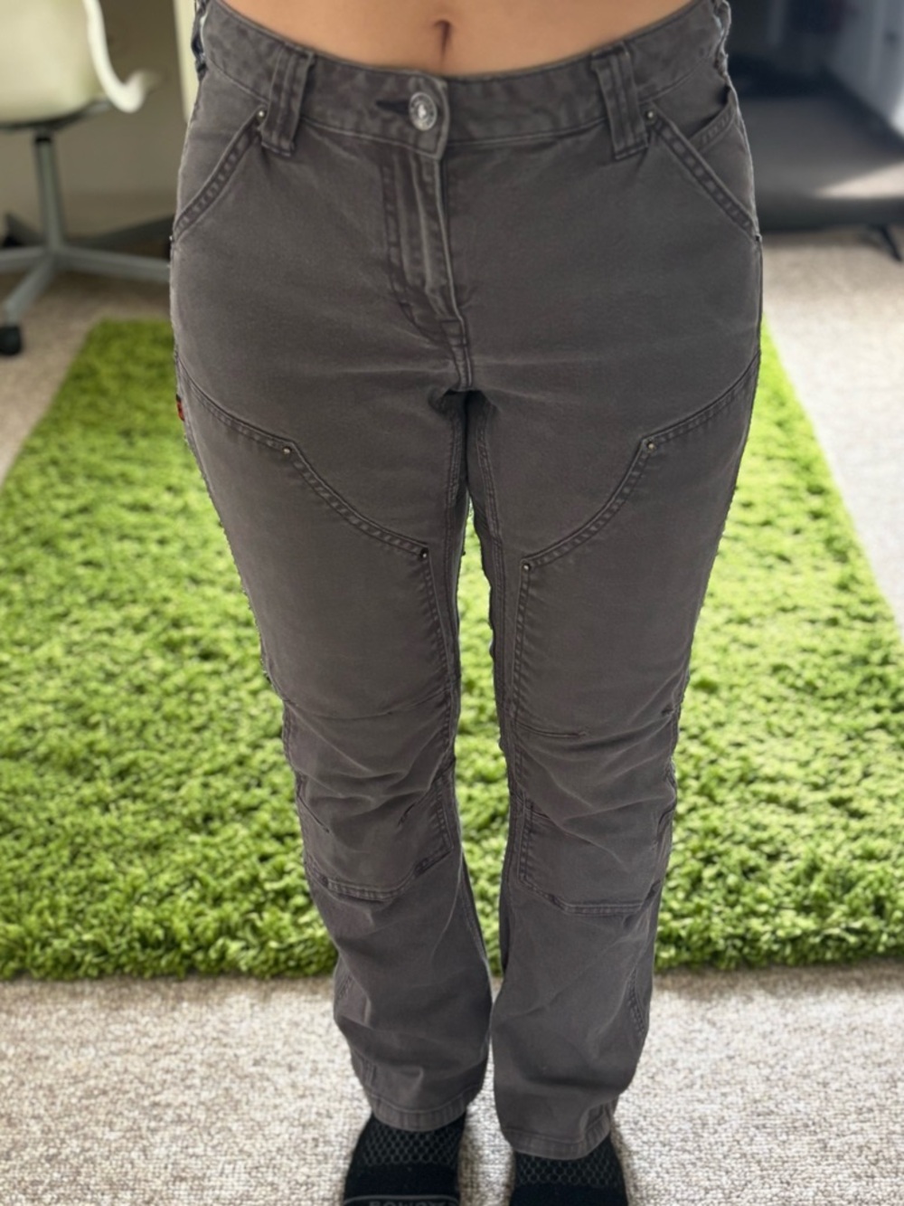 Dovetail Workwear Britt Utility Pants - Gray